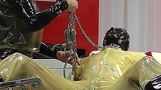 His First Catheter - Rubber Clinic Part1