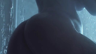 Pregnant Widowmaker Getting Her Tight Purple Pussy Fucked From Behind & Creampied