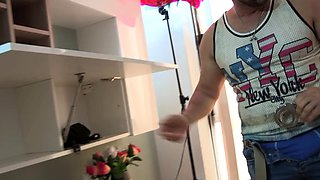 Secretary group sex hardcore fucking blond girl facia