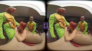 Cosplay gangbang crazy Vr porn