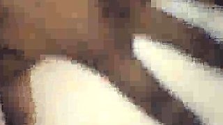 Sexy wife gets creampie from large BBC dick pp