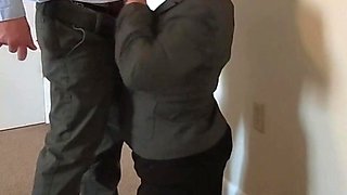 I have been wanting this for a long time"flirting coworkers find a quiet office &fuck cheating wife