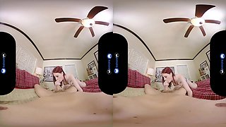 Vr Porn, Alex Harper And Virtual Reality - Redhead Giving Payment With Her Pussy