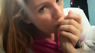 Step Sister Makes Me Squirt with Her Hand and Mouth