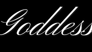 Sexy Goddess Legs- Ebony Femdom Goddess Rosie Reed Sensual Domination Long Legs Worship in Pink High Heels