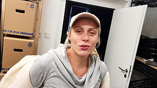 Busty Amateur Babe Masturbates her Pussy