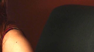 Redhead Marina Gold Providing a Blowjob, Deep Throating Dick, and Getting Assfucked Hard