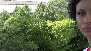 German Scout - Hard Anal Sex and Ass Fisting at Pick up Casting with Stacy Bloom