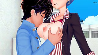 All about scene, fingering pussy, big nipple tits