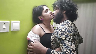 Sharun removing vaishnay's shirt and hot boobs press and kiss on boobs with hot romance, Shirt removal and hot boobs romance,