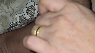 Step mom did not expect that step son penis could wake up with a handjob