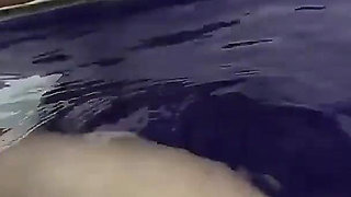 Johntronx - POV Pool Sex with a Gorgeous Slim Thai Amateur Babe