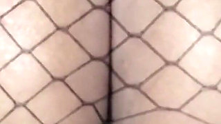 Slow Motion Husband Is Delighted to See His Wife with the Big Ass Dressed Like This