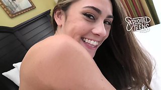 Chloe Lamour's Busty Gangbang Explodes with Anal Intensity