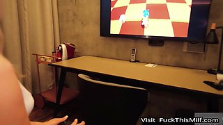 Delightful teen with nice boobies heart-stopping sex video