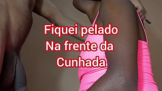 My Wife's Sister Saw Me Naked and Swallowed the Cum