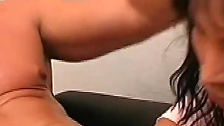The Secretary Gives Him a Blowjob and Then Gets Fucked in Every Corner of the Office