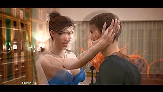 3d animated, technician, lusting