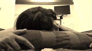 Anal Sex with Stepson with Mouth Covered