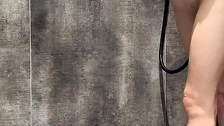 Step Daughter Takes Shower with Her Step Father