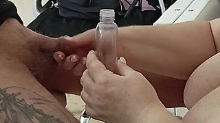 Neighbor Does an Oil-based Dick Jerk Until I Cum