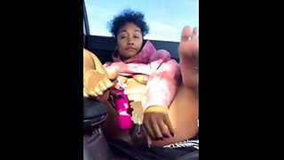 Amateur striptease and Solo masturbation