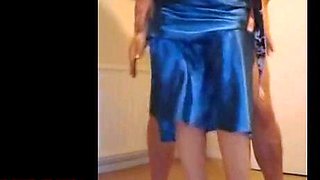 Blue Satin Seduction