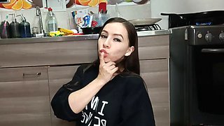 Cooking for you, but we end up having sex in the kitchen by OliviaClarck: Porn