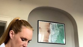 Blonde emo amateur solo masturbation