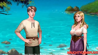 Wild vet with massive natural tits drives him wild