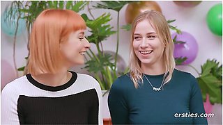 Dare Ring Of 4 - Tension Builds As 5 Amateur Babes Get To Know One Another