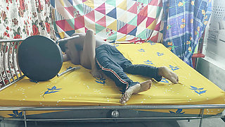 Horney bhabhi fuck with chair in her pussy