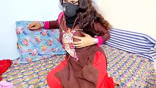 Hot Desi Girl Netu Fucks Herself with Big Dildo on WhatsApp Call - Tight Pussy & Dirty Talk
