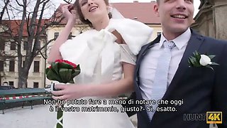 Hunt4k. il diritto di scoparmela durante la prima notte era mio