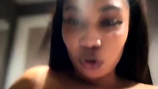 ebony masturbating squirting in a restaurant bathroom 847689