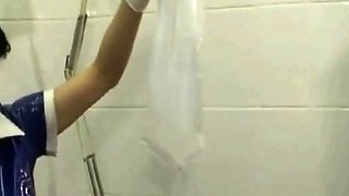 Glam euro fetish lesbians toying