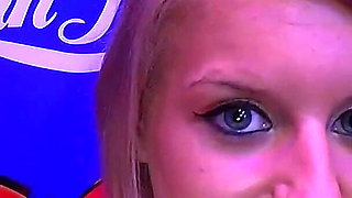 Blonde Bombshell Anna Wants to Swallow in Casting Couch Fuck