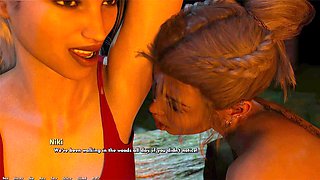 Hd videos, washing, high heels and stockings