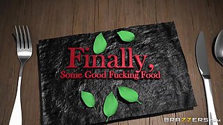 Finally, Some Good Fucking Food With Danny D, Ashleigh Devere - Brazzers