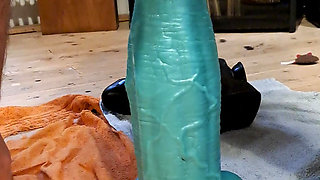 Anal6Slave Destroys His Hole With XXL Dildos