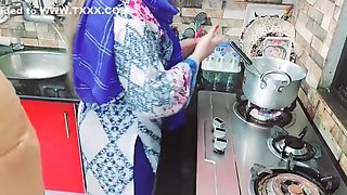 Desi Shy Aunty Fucked By Nephew In Kitchen Also Aunty Scolding To Nephew Clear Dirty Hindi Talking