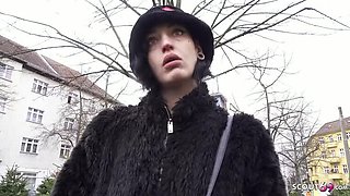 Skinny Goth Teen Brisen Gets Rough Fuck & Squirting Orgasm in German Scout Casting - Deepthroat & Rimjob