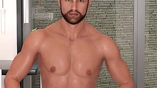 Grandma’s House 3 - Misses William Reveals She’s Nude Under the Bedsheet