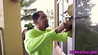 Jizz mouthed teenage