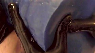 Double Latex Glove Anal Fisting