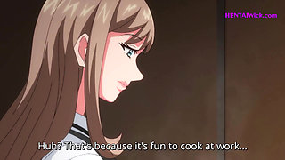 After Closing Time: A Hard Ride with My Coworker - Anime Hentai, ENG Sub