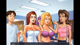 Anime hentai sister, cartoon sister sexy, summertime saga part