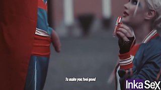 Vivian Lola, Harley Quinn And Franco X - Superman Introduce El Bate De Por El Ano Para Salvar El Mundo