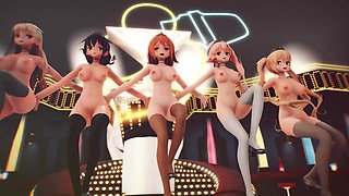 Mmd R-18 Anime Girls Sexy Dancing Clip 363