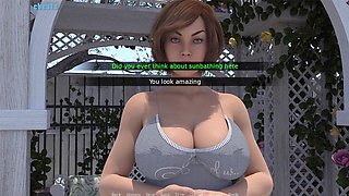 Busty mummy Loveskysan69 features in animated manga porn